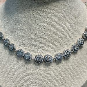 Collar Swarovski Plata