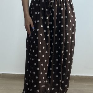 Pantalón Lino lunares